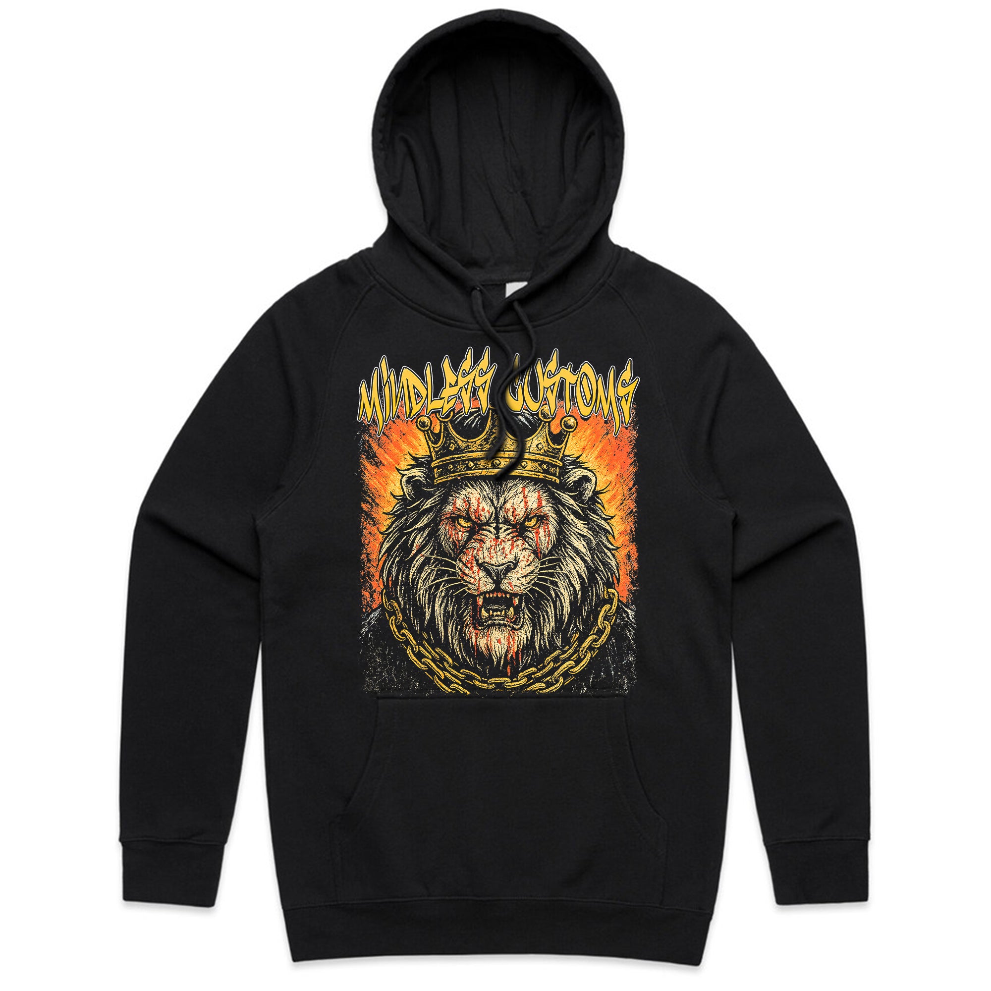 Bloodied King Lion