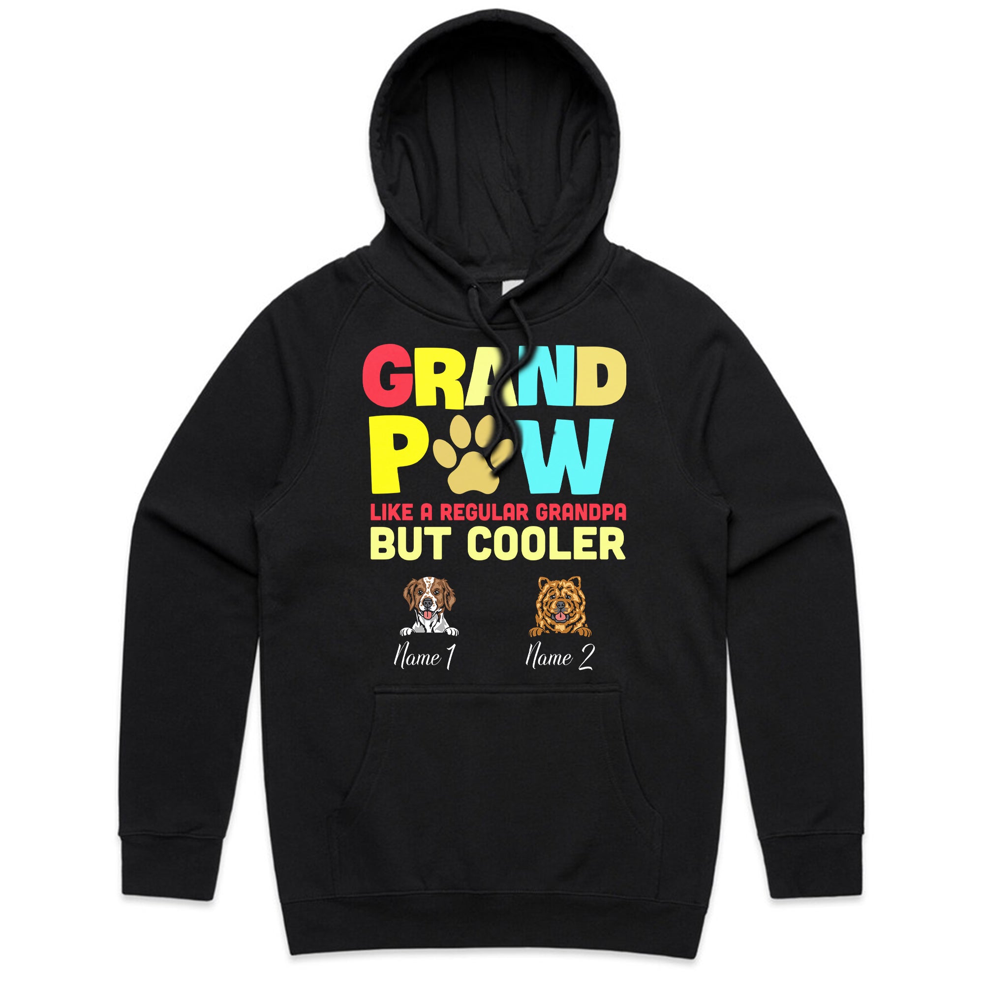 Grand Paw Like a Regular Grandpa But Cooler T-Shirt