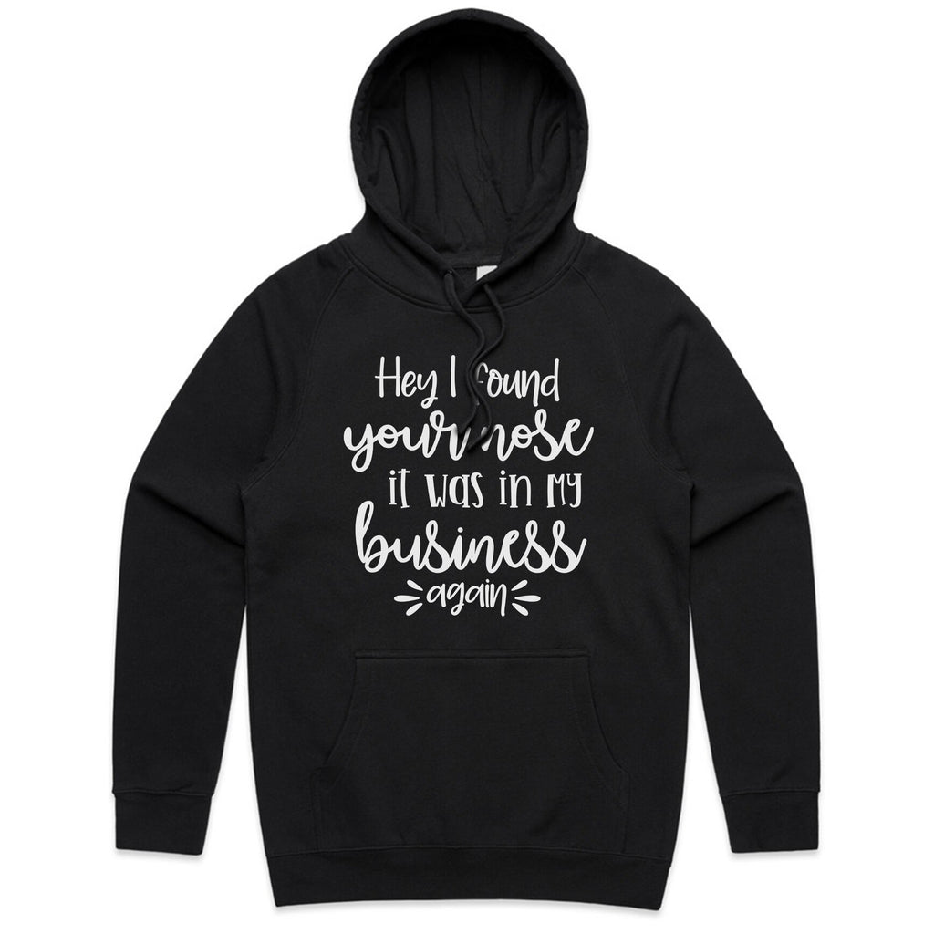 Your Nose in My Business Again