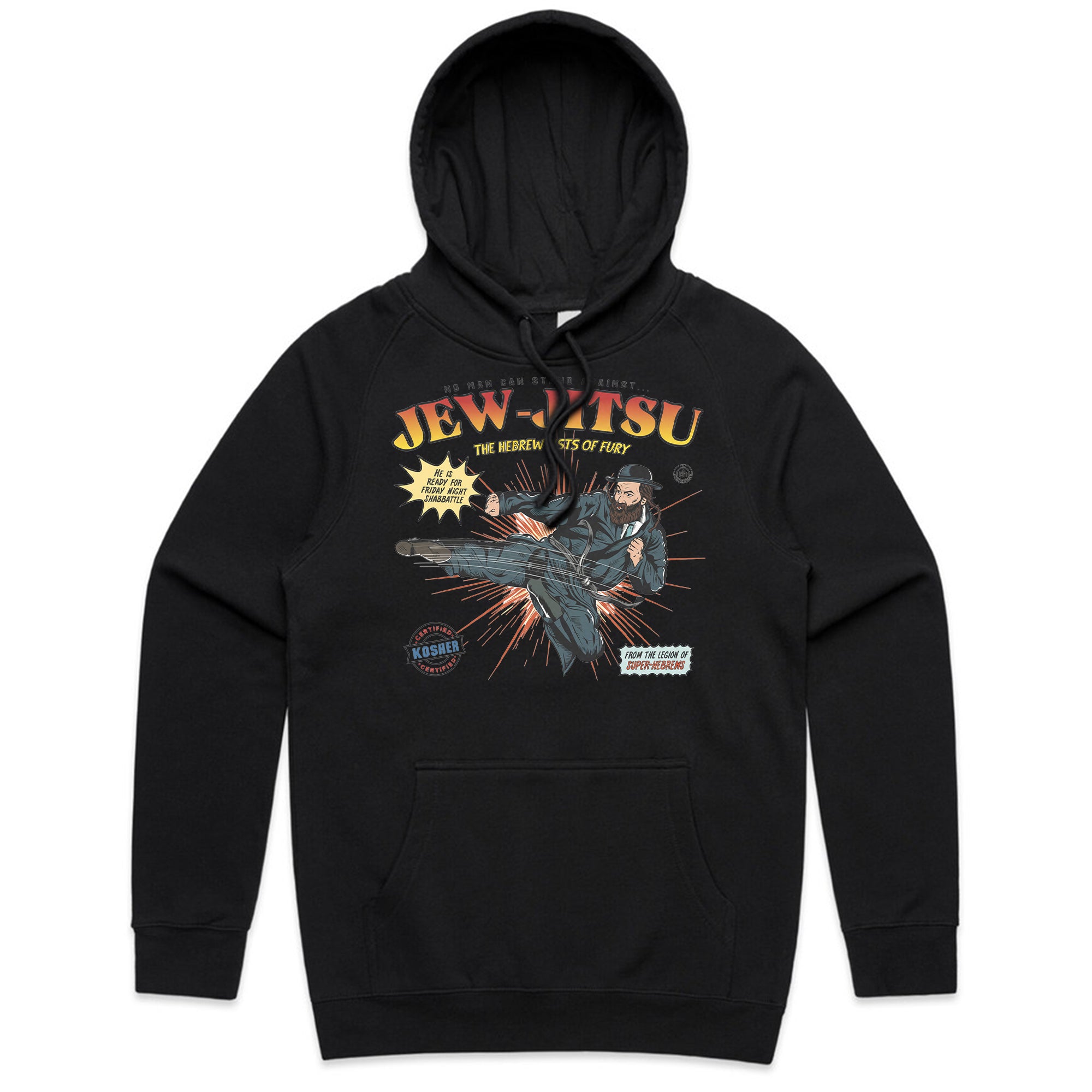 Jew-Jitsu – The Hebrew Fists of Fury T-Shirt