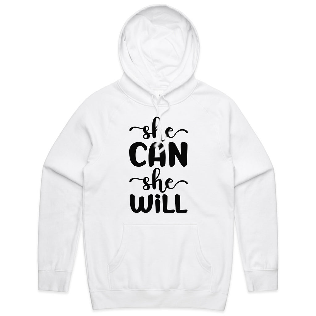 She Can, She Will