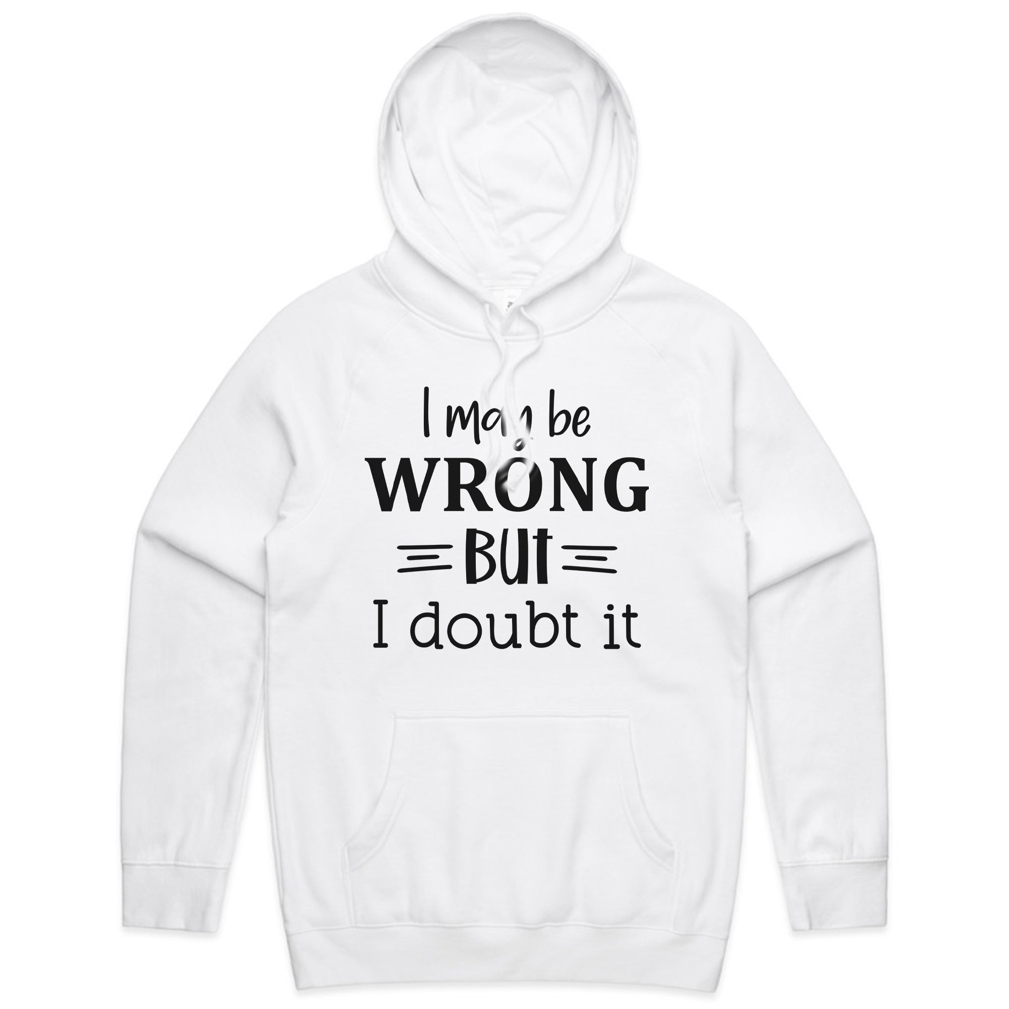 I May Be Wrong, But I Doubt It