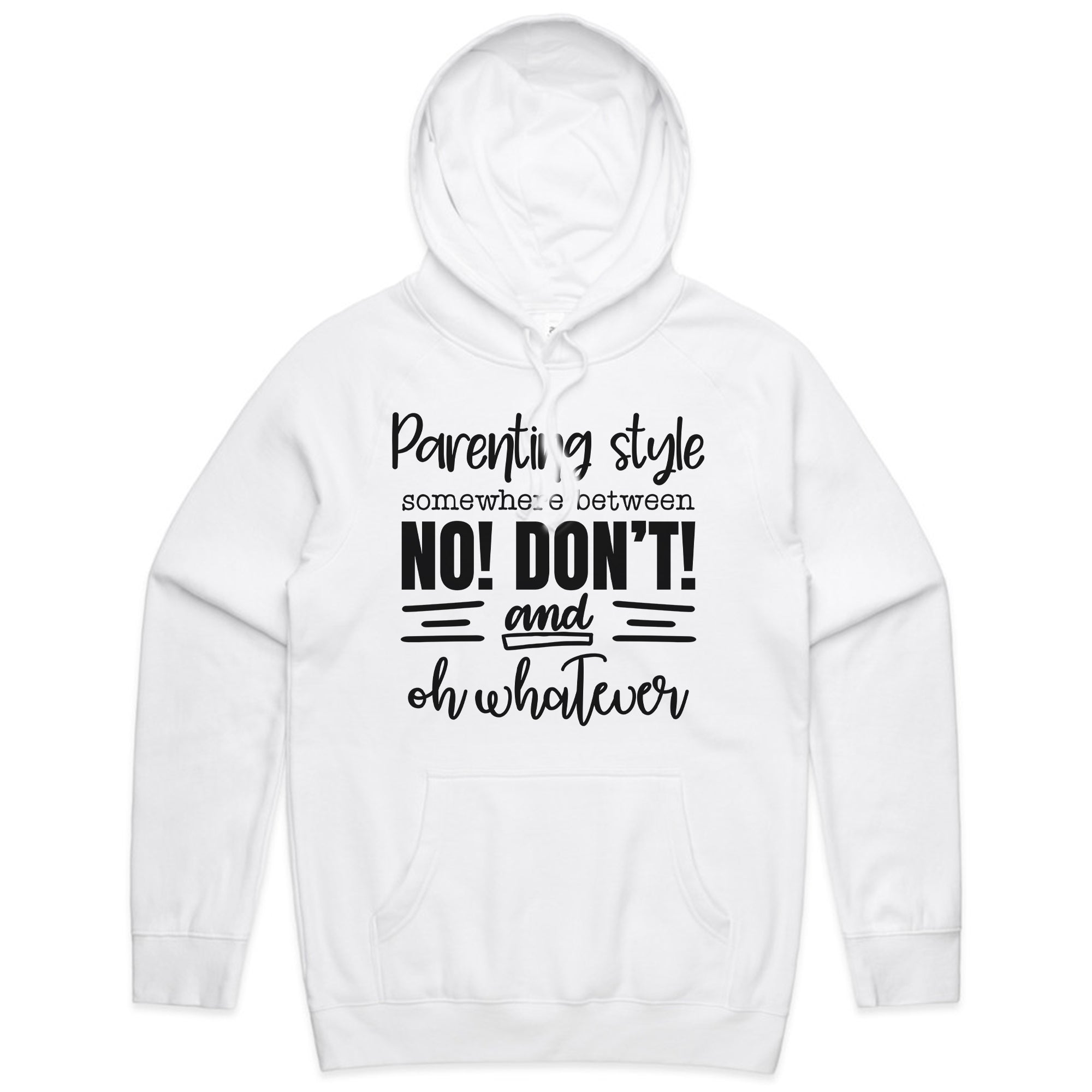 Parenting Style: Somewhere Between No! Don’t! & Oh Whatever
