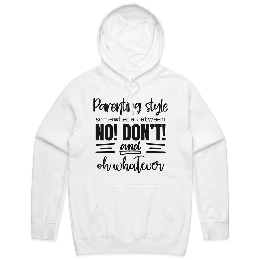 Parenting Style: Somewhere Between No! Don’t! & Oh Whatever