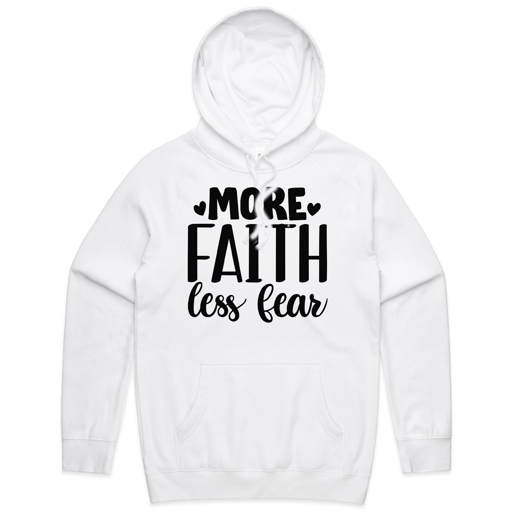 MORE FAITH less fear