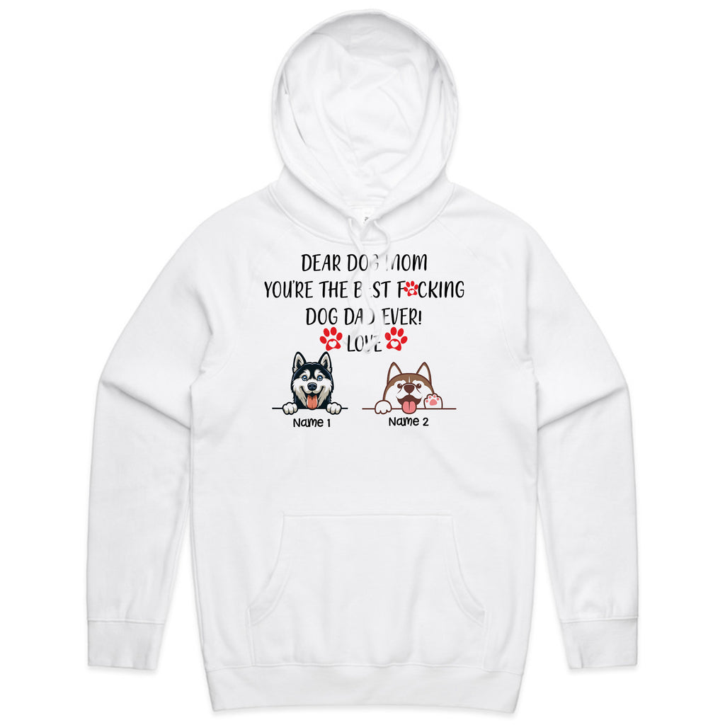 Personalized Best F**king Dog Dad Ever T-Shirt