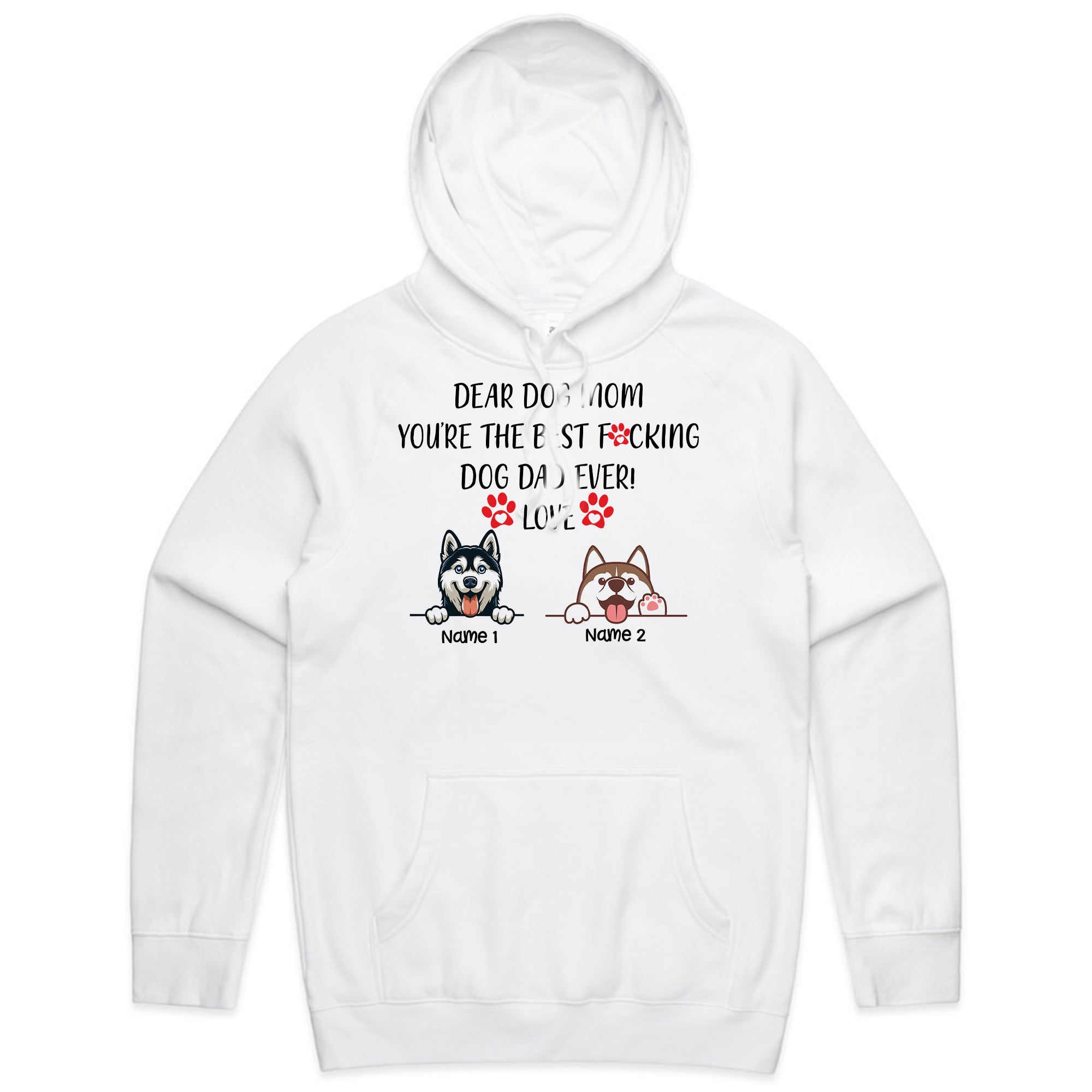 Personalized Best F**king Dog Dad Ever T-Shirt