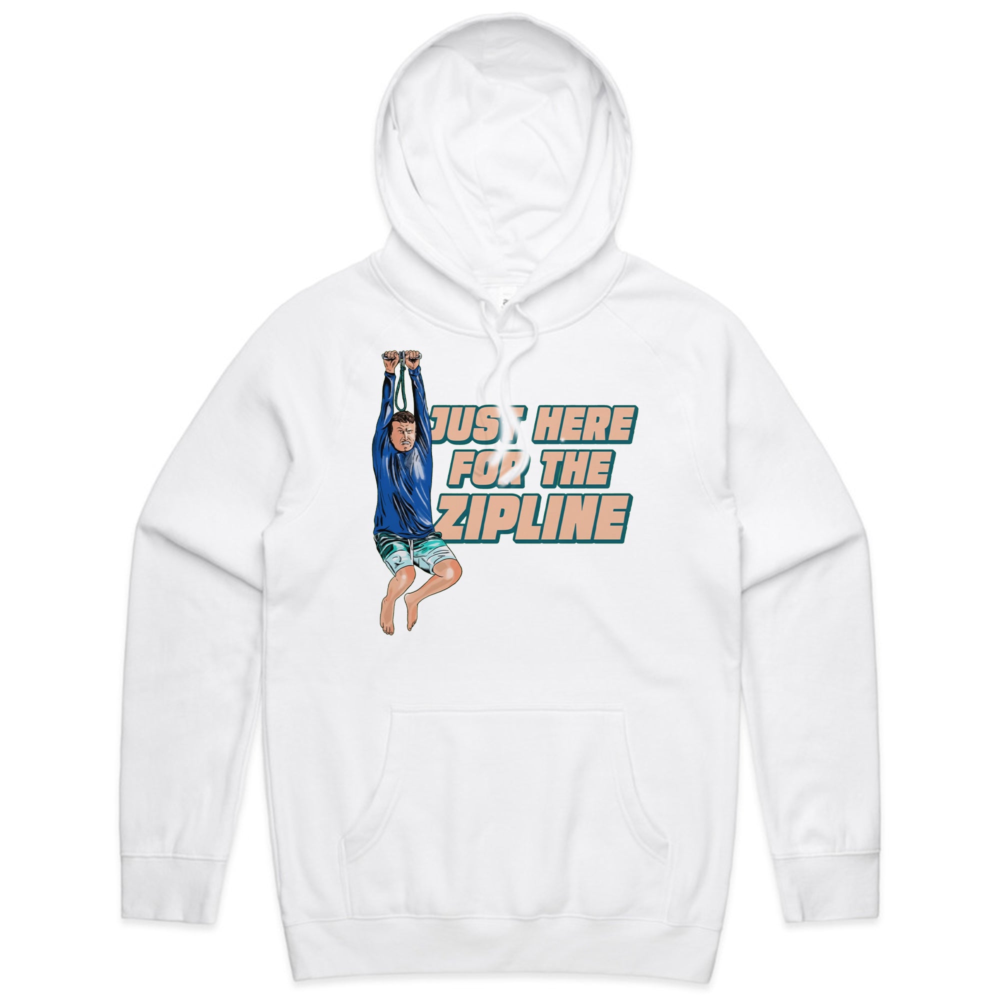 Just Here for the Zipline T-Shirt