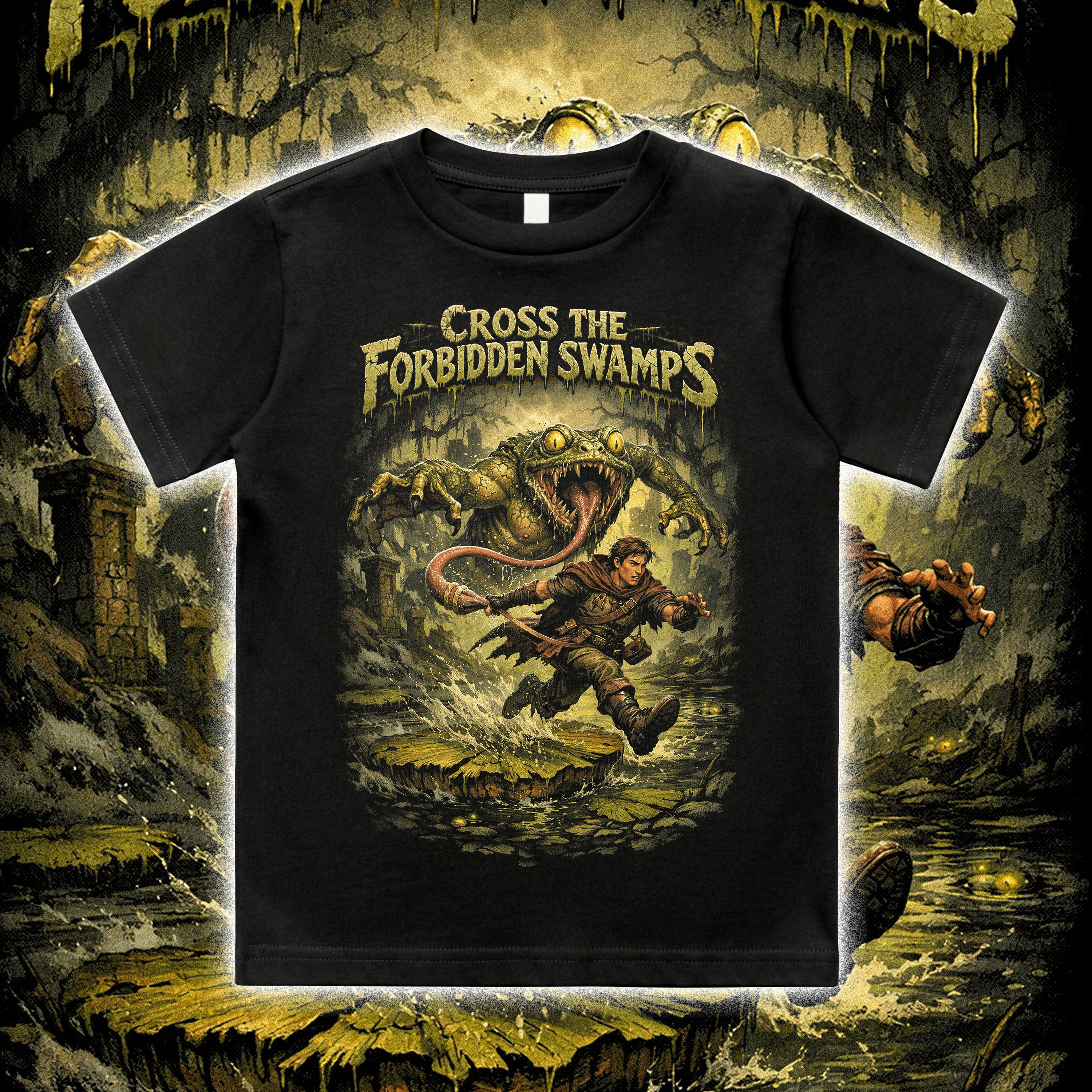 CROSS THE FORBIDDEN SWAMPS