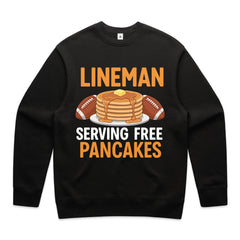 Lineman – Serving Free Pancakes