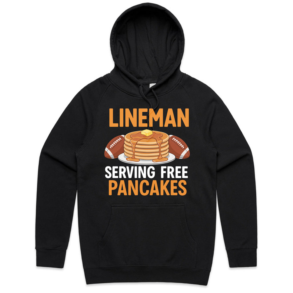 Lineman – Serving Free Pancakes