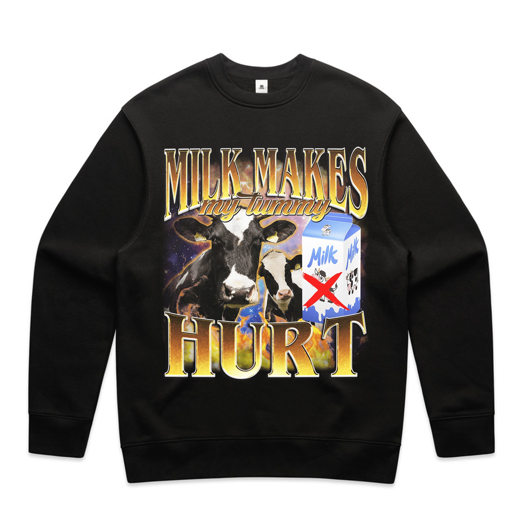 Milk Makes My Tummy Hurt T-Shirt