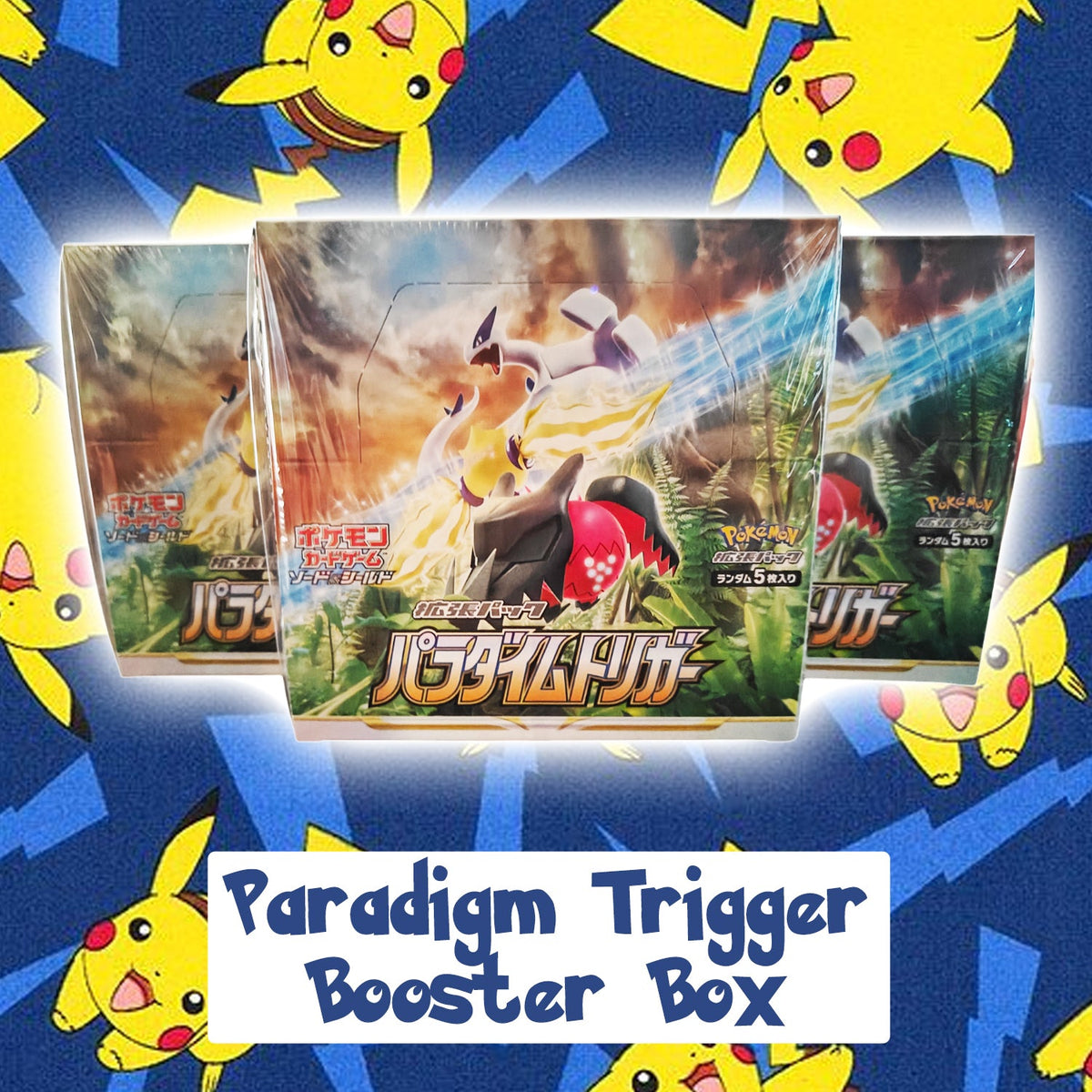 Pokémon Paradigm Trigger Booster Box – Japanese Edition