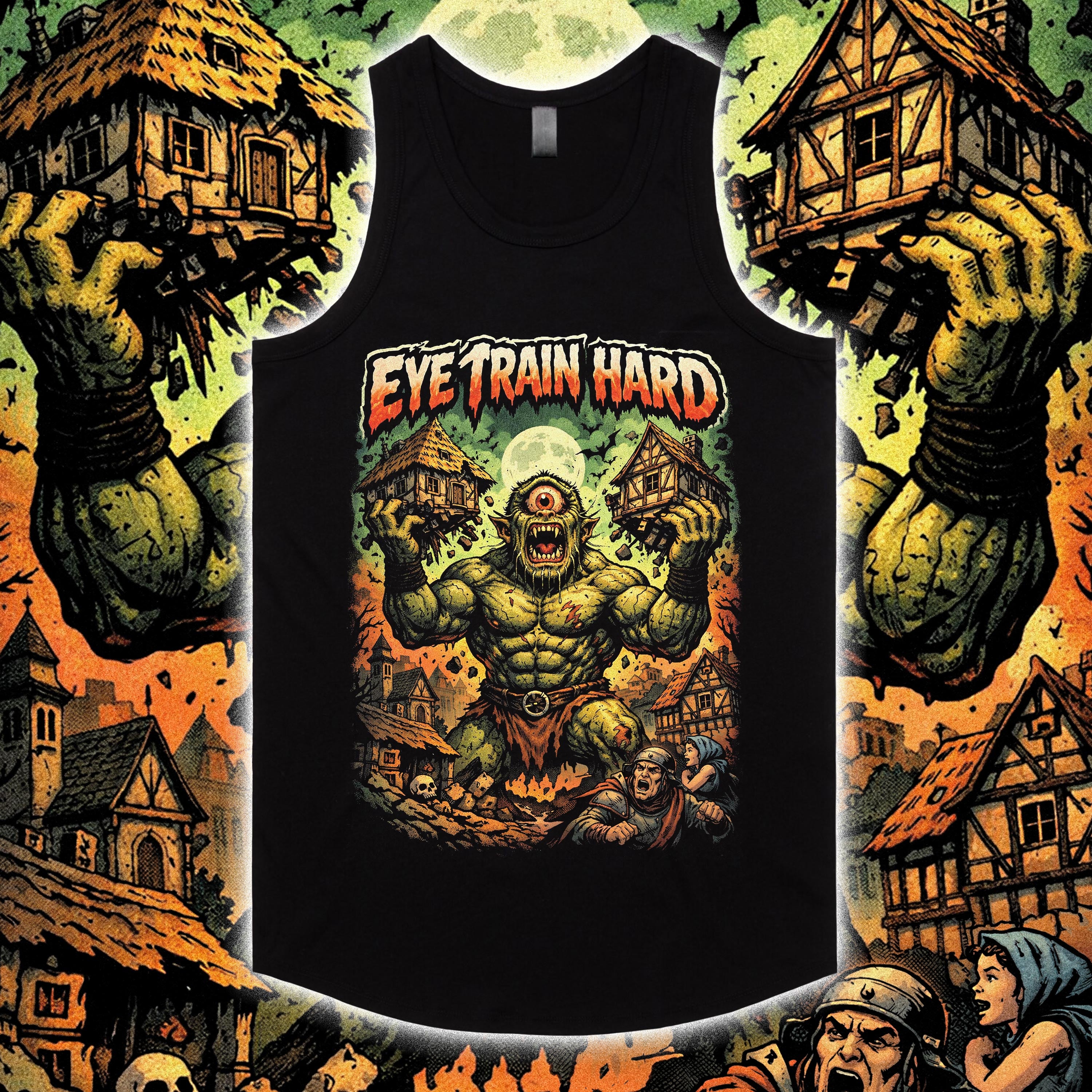 EYE TRAIN HARD