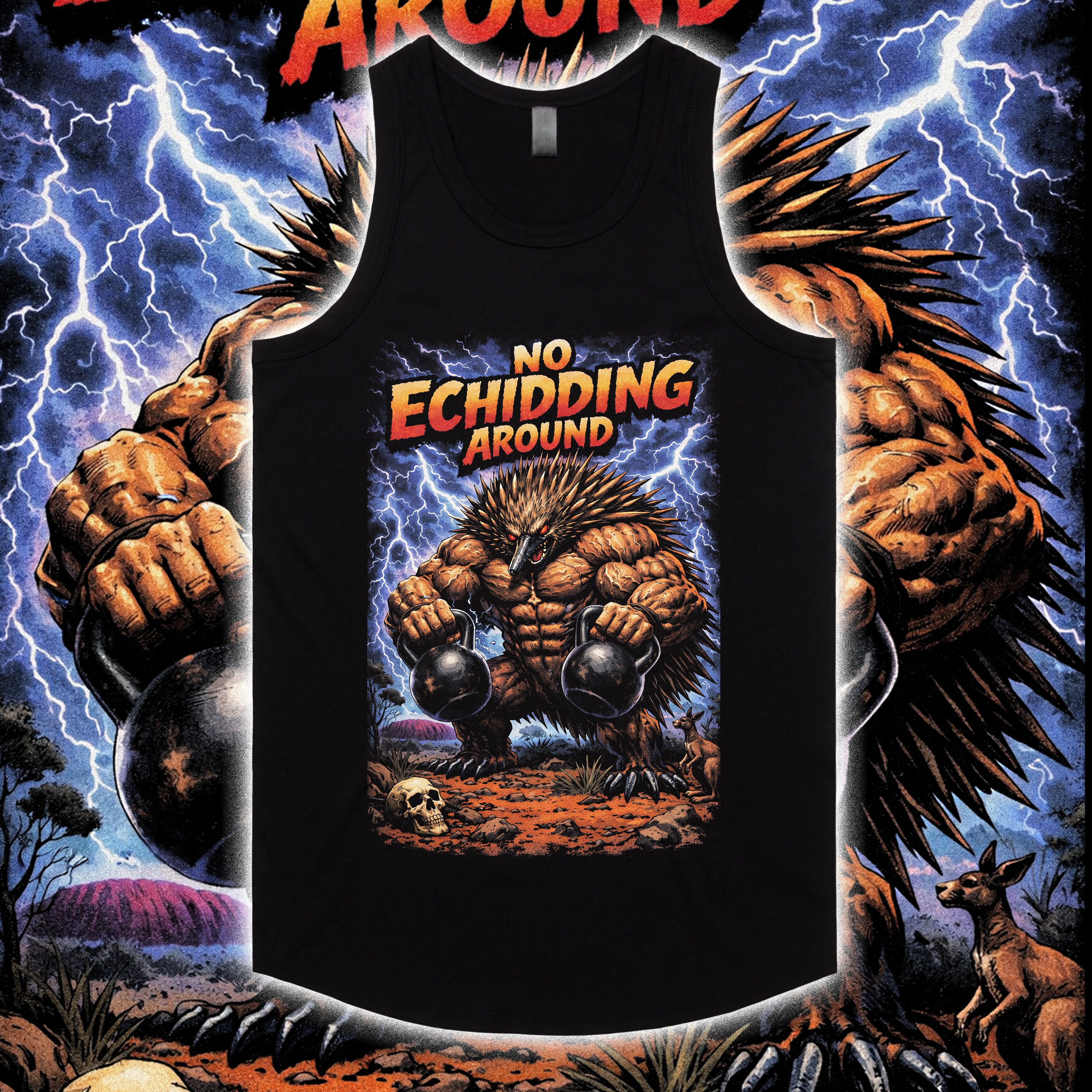 NO ECHIDNA AROUND