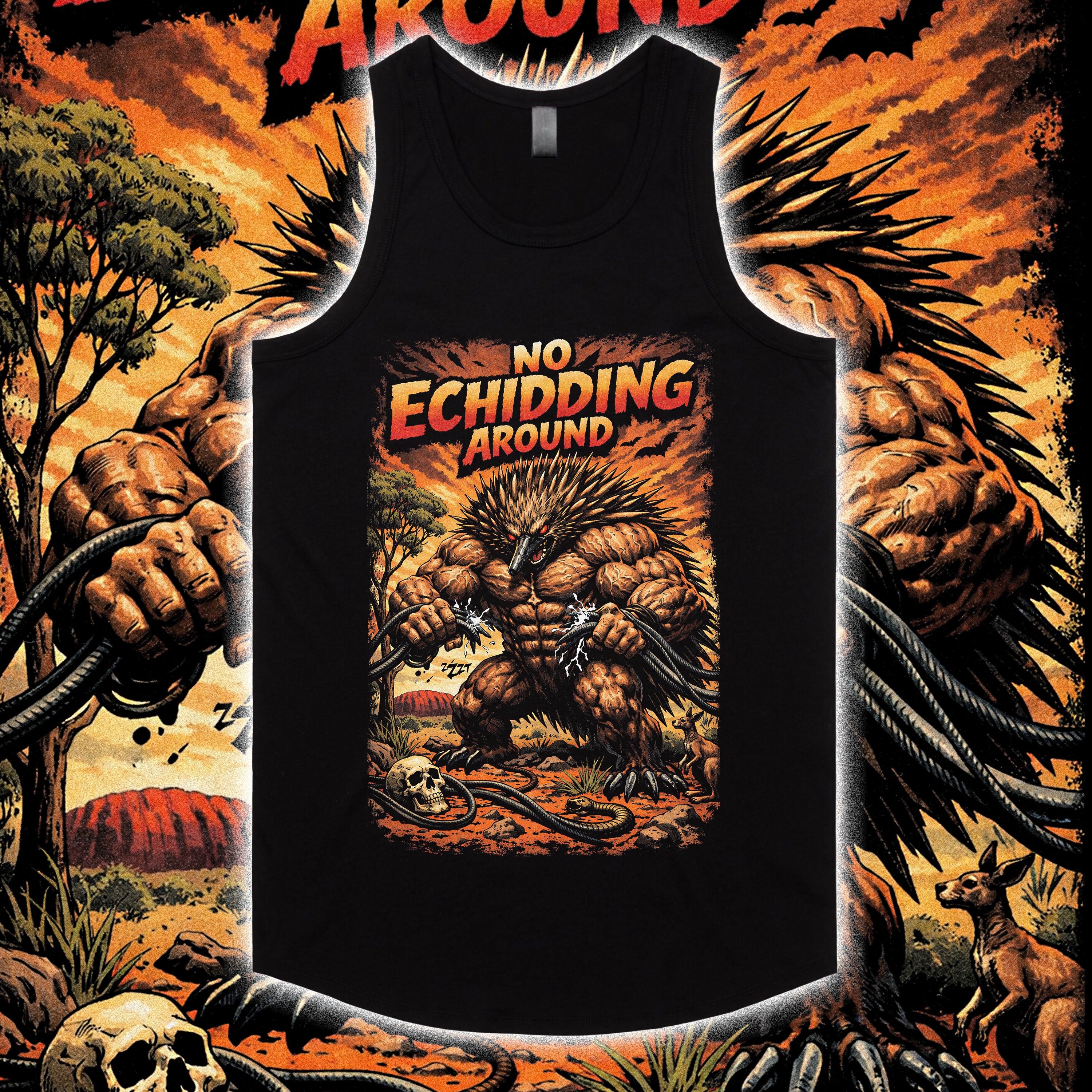 NO ECHIDDING AROUND