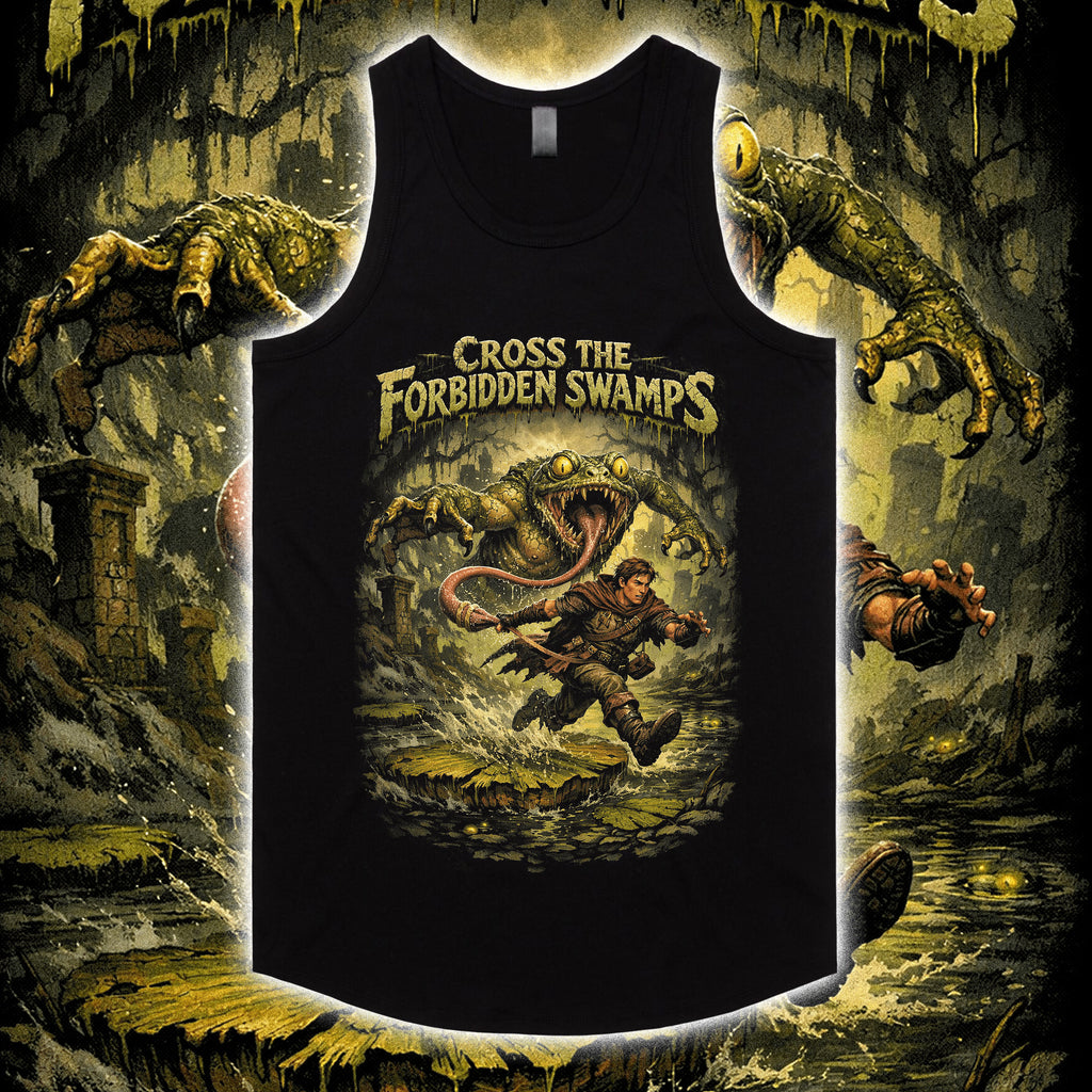 CROSS THE FORBIDDEN SWAMPS