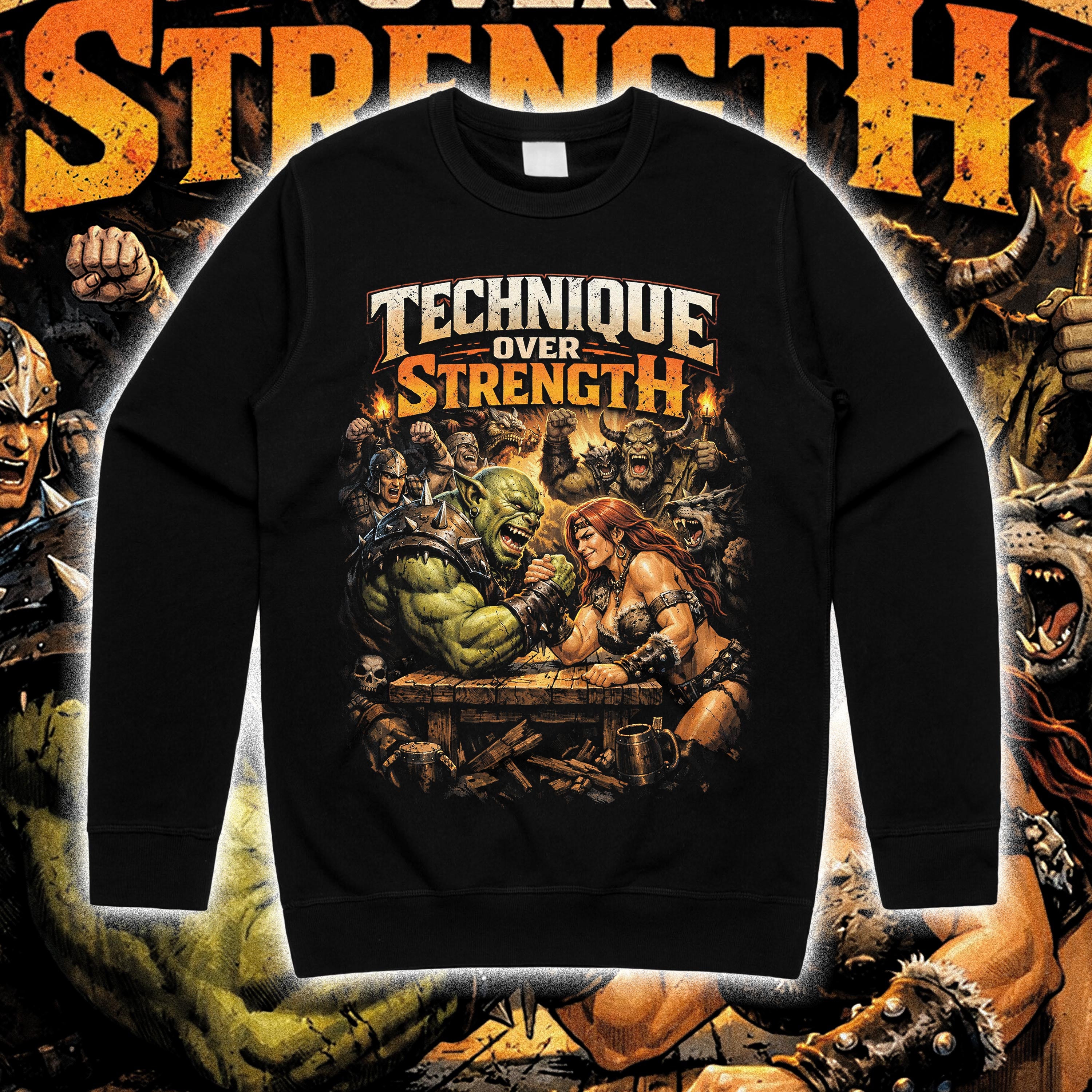 TECHNIQUE OVER STRENGTH