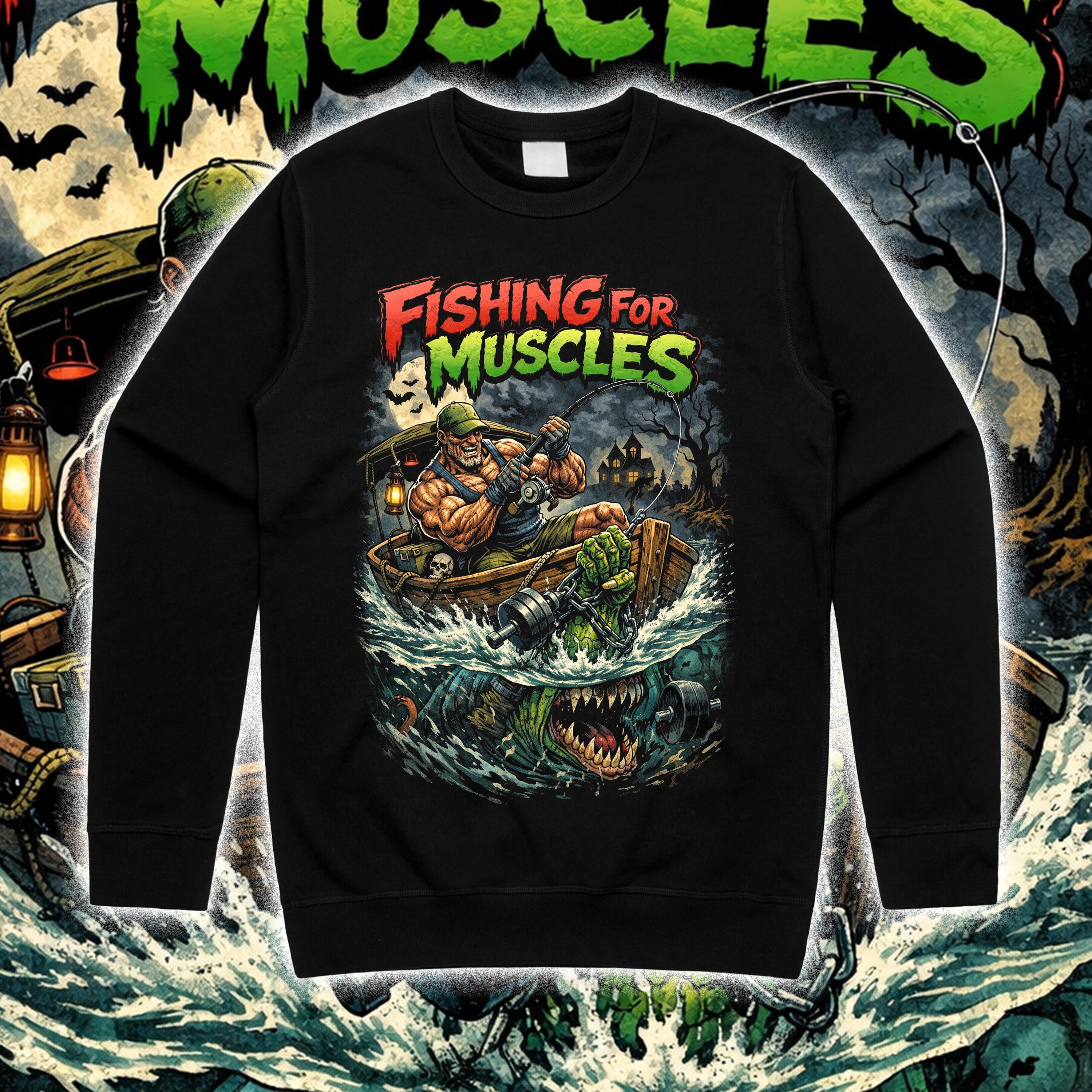 FISHING FOR MUSCLES