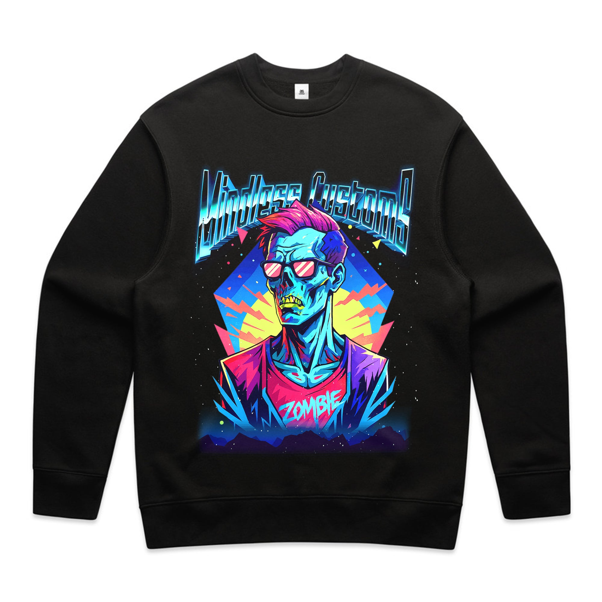 Neon Zombie 80s