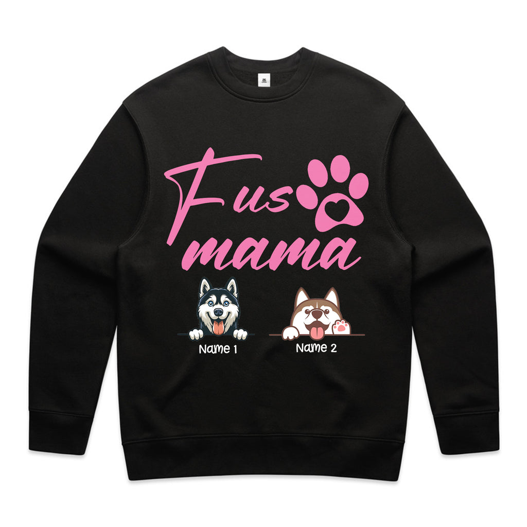 Personalized Fur Mama T-Shirt