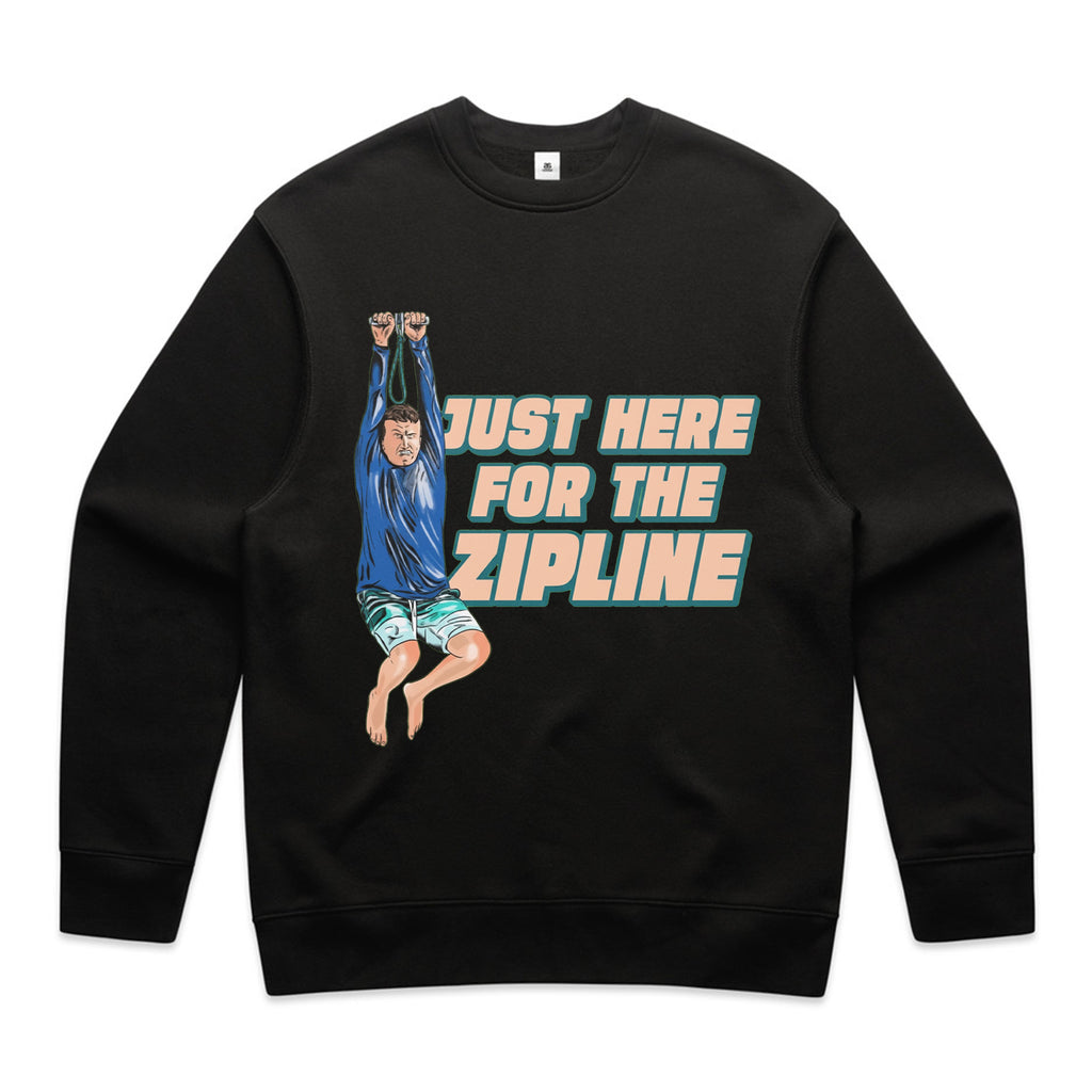 Just Here for the Zipline T-Shirt