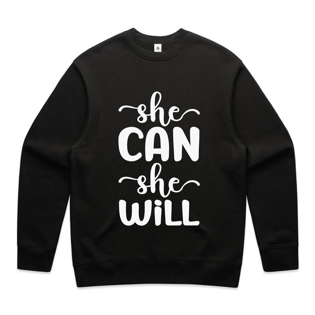 She Can, She Will