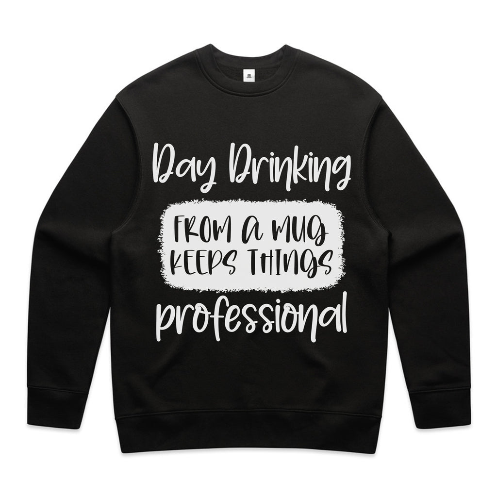 Day Drinking From a Mug Keeps Things Professional