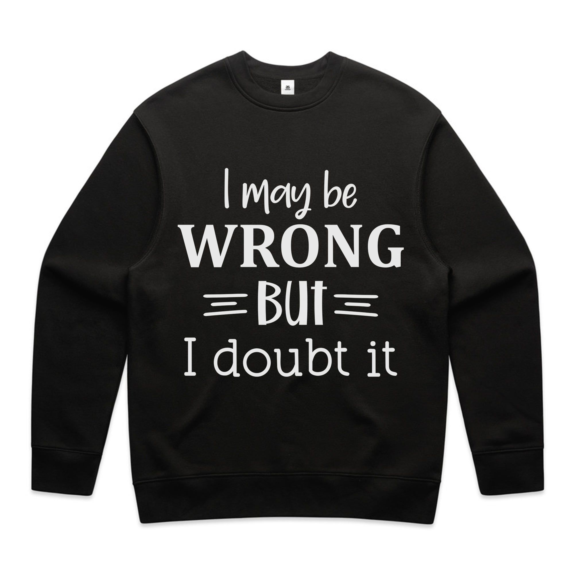 I May Be Wrong, But I Doubt It