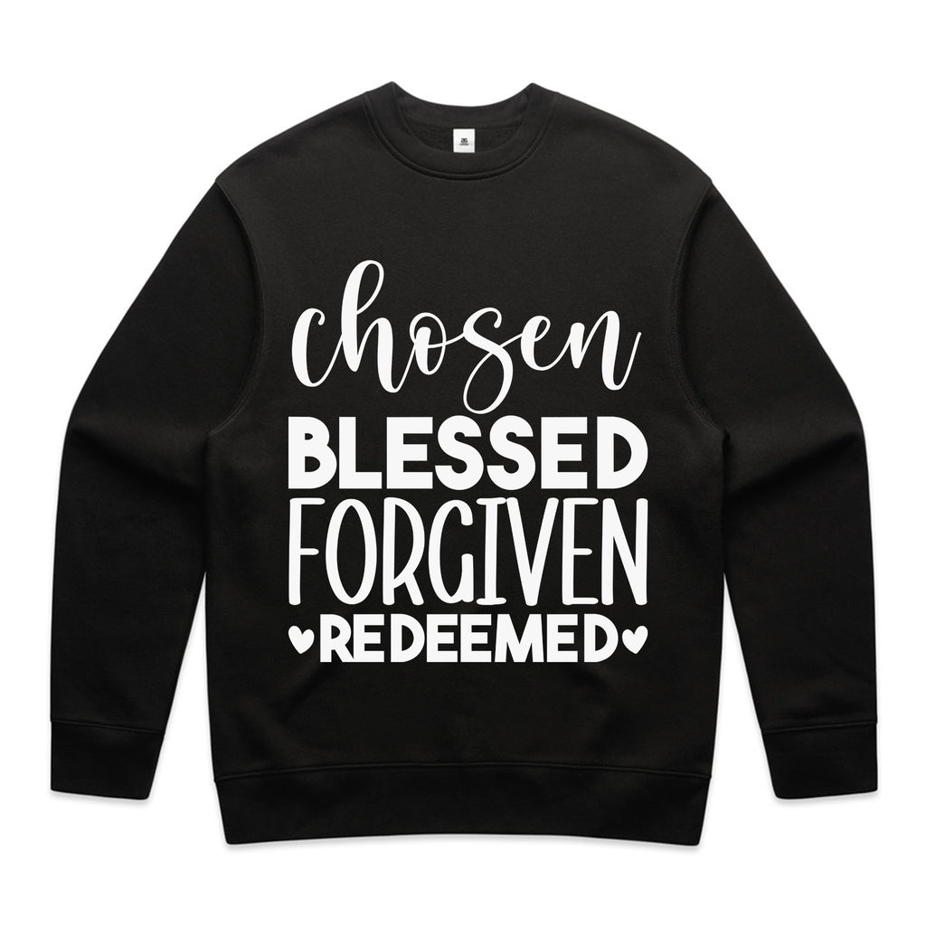 Chosen • Blessed • Forgiven • Redeemed