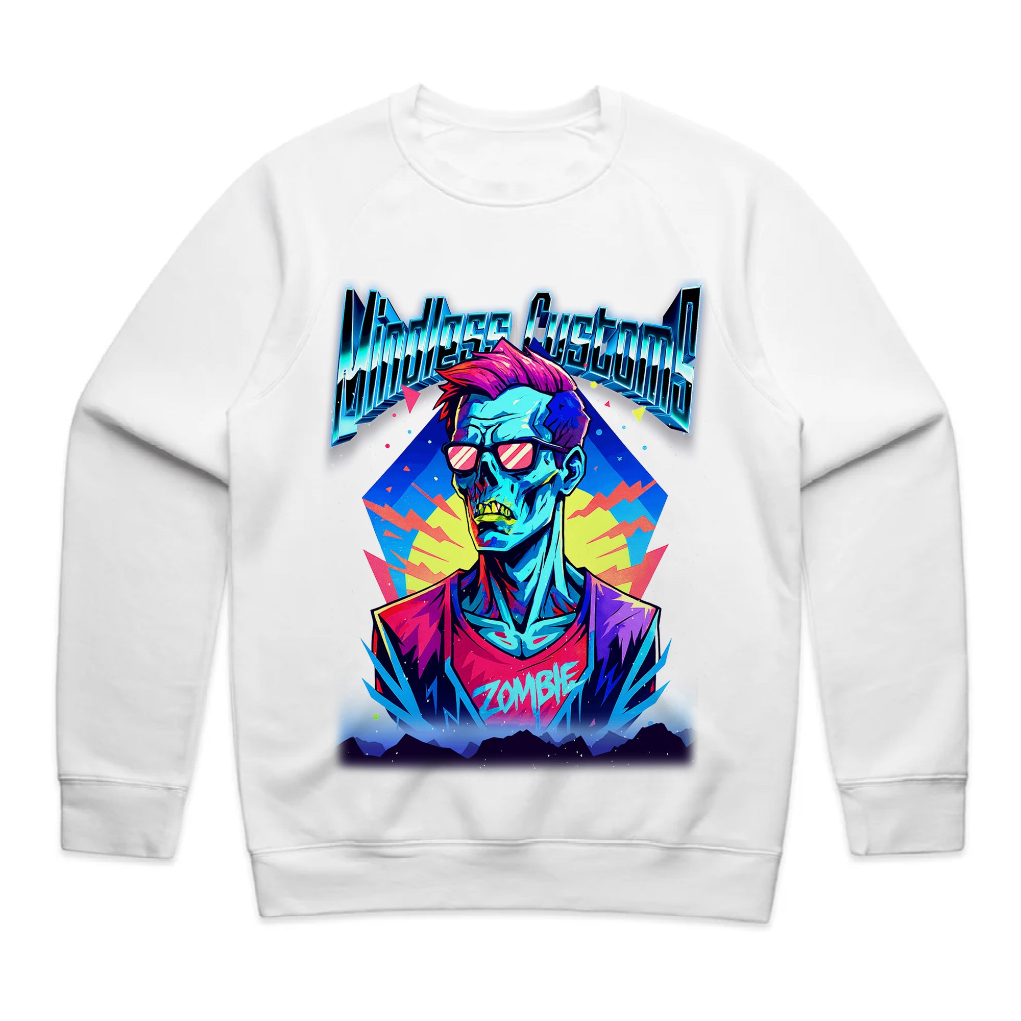 Neon Zombie 80s