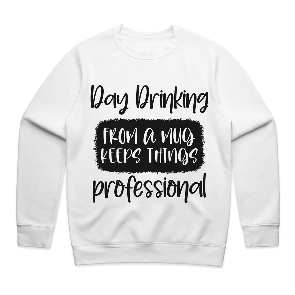 Day Drinking From a Mug Keeps Things Professional