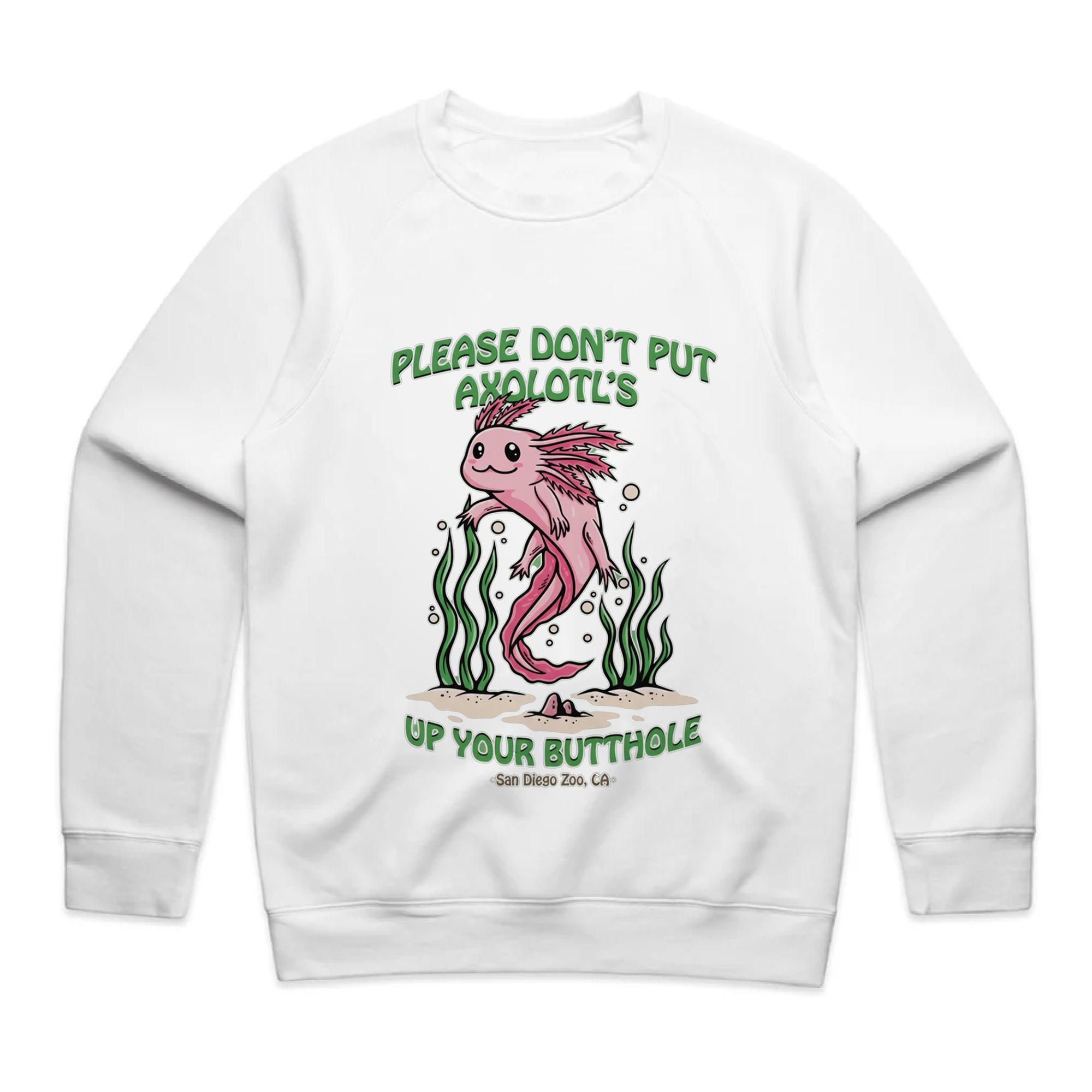 PLEASE DON'T PUT AXOLOTL'S UP YOUR BUTTHOLE T-Shirt
