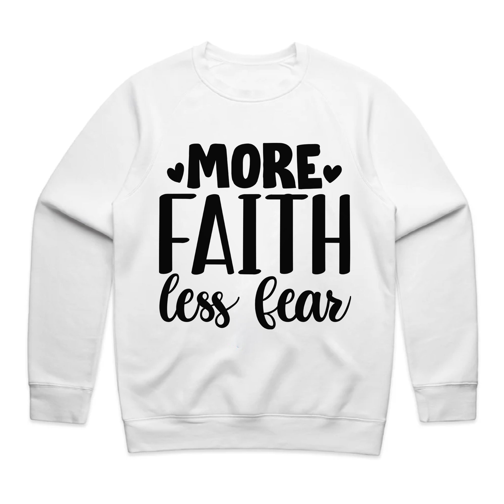 MORE FAITH less fear