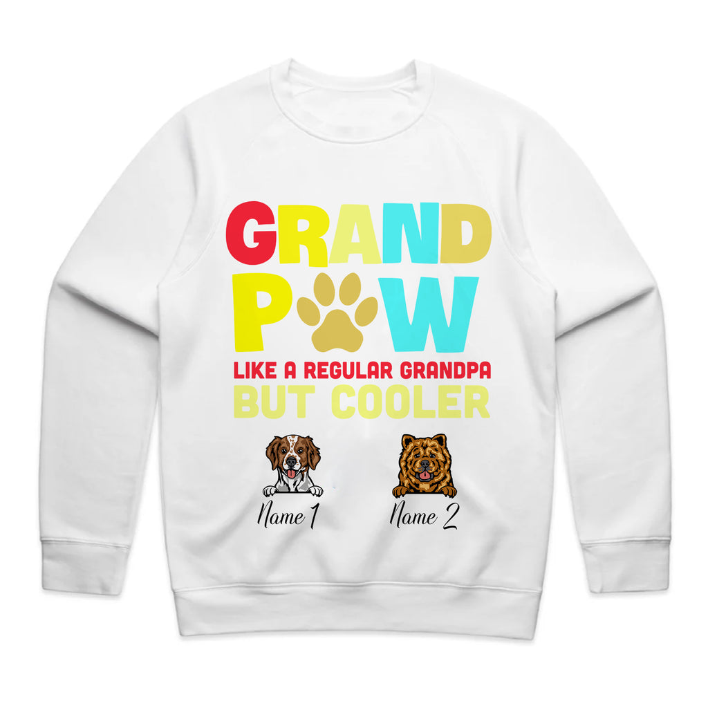 Grand Paw Like a Regular Grandpa But Cooler T-Shirt