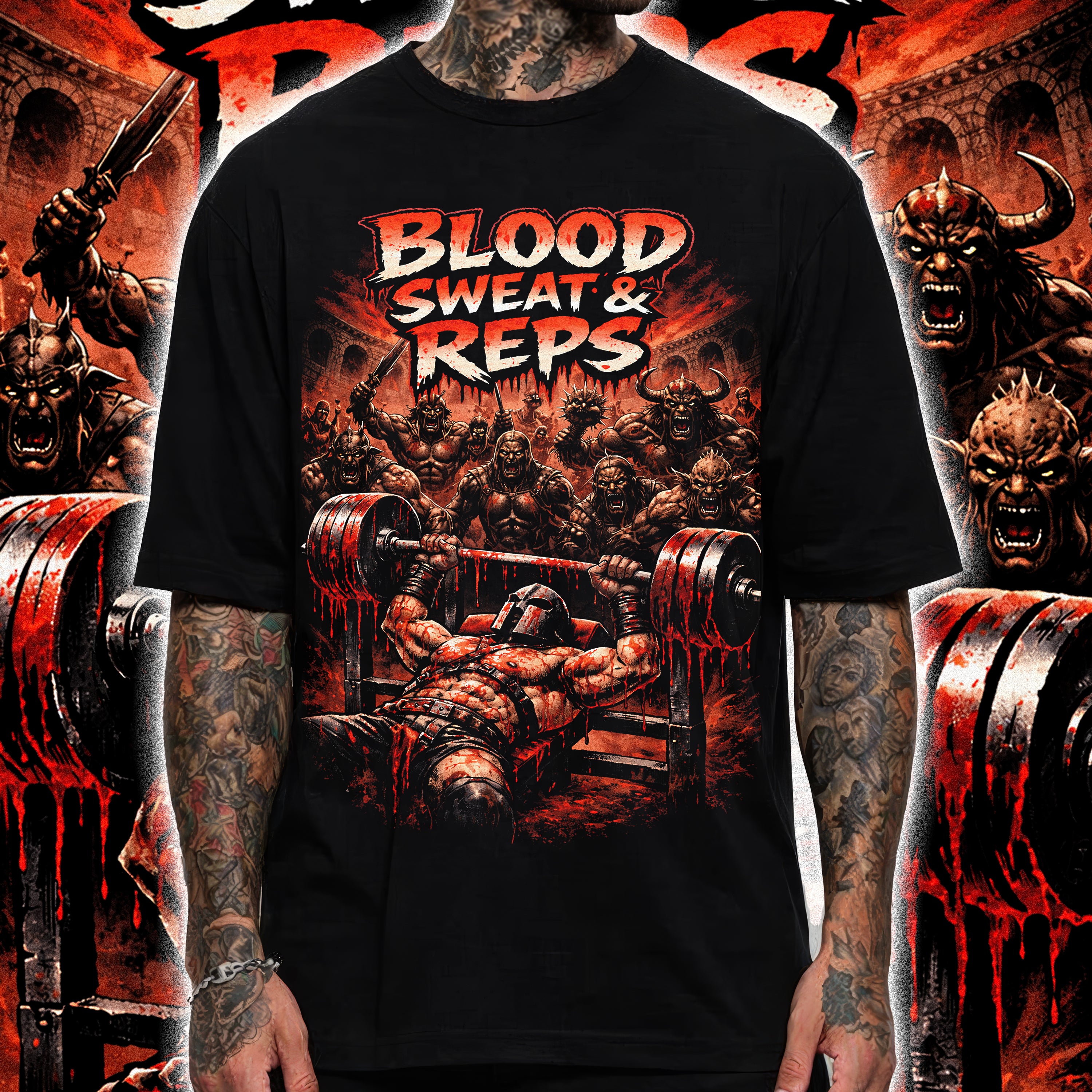 BLOOD SWEAT AND REPS