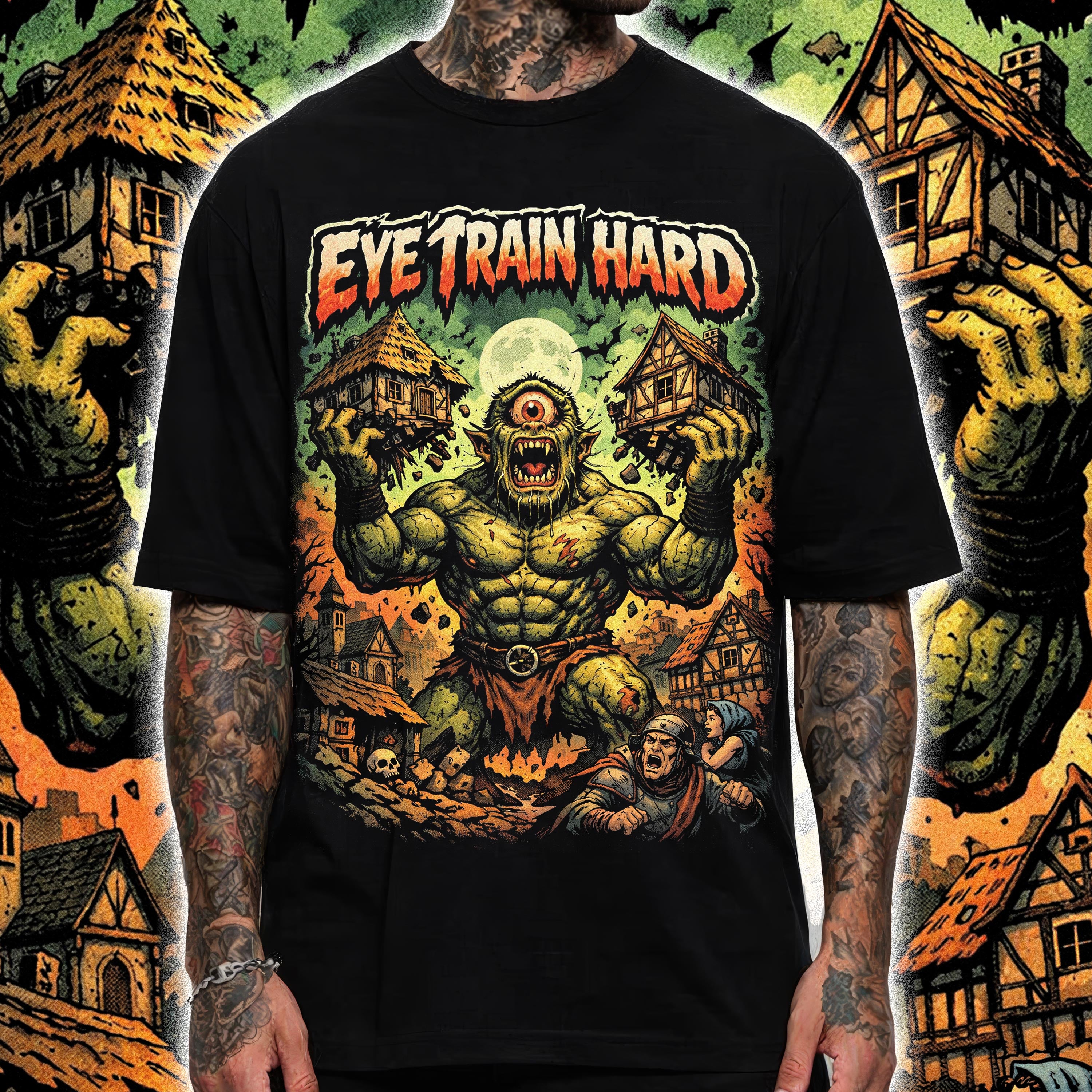 EYE TRAIN HARD