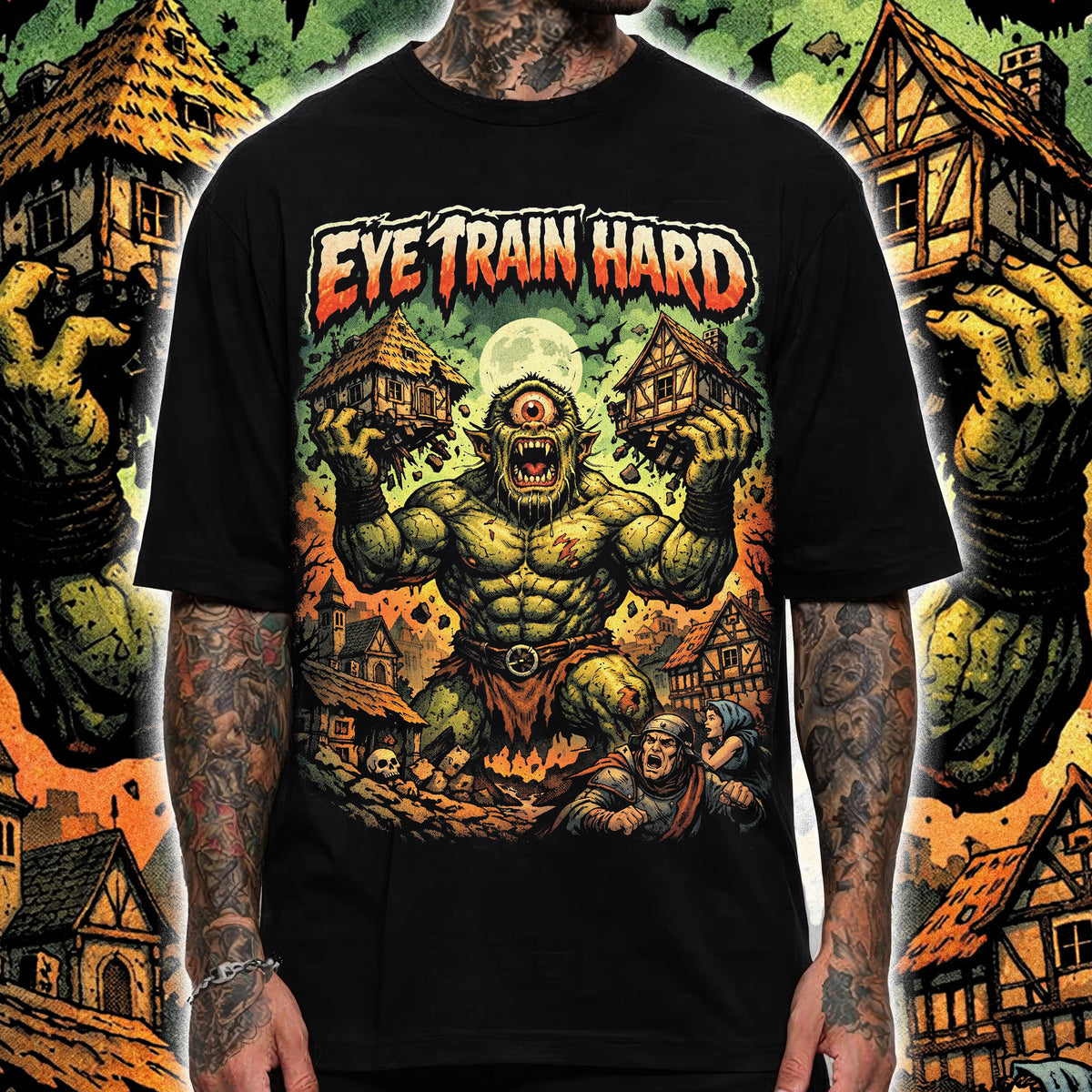 EYE TRAIN HARD