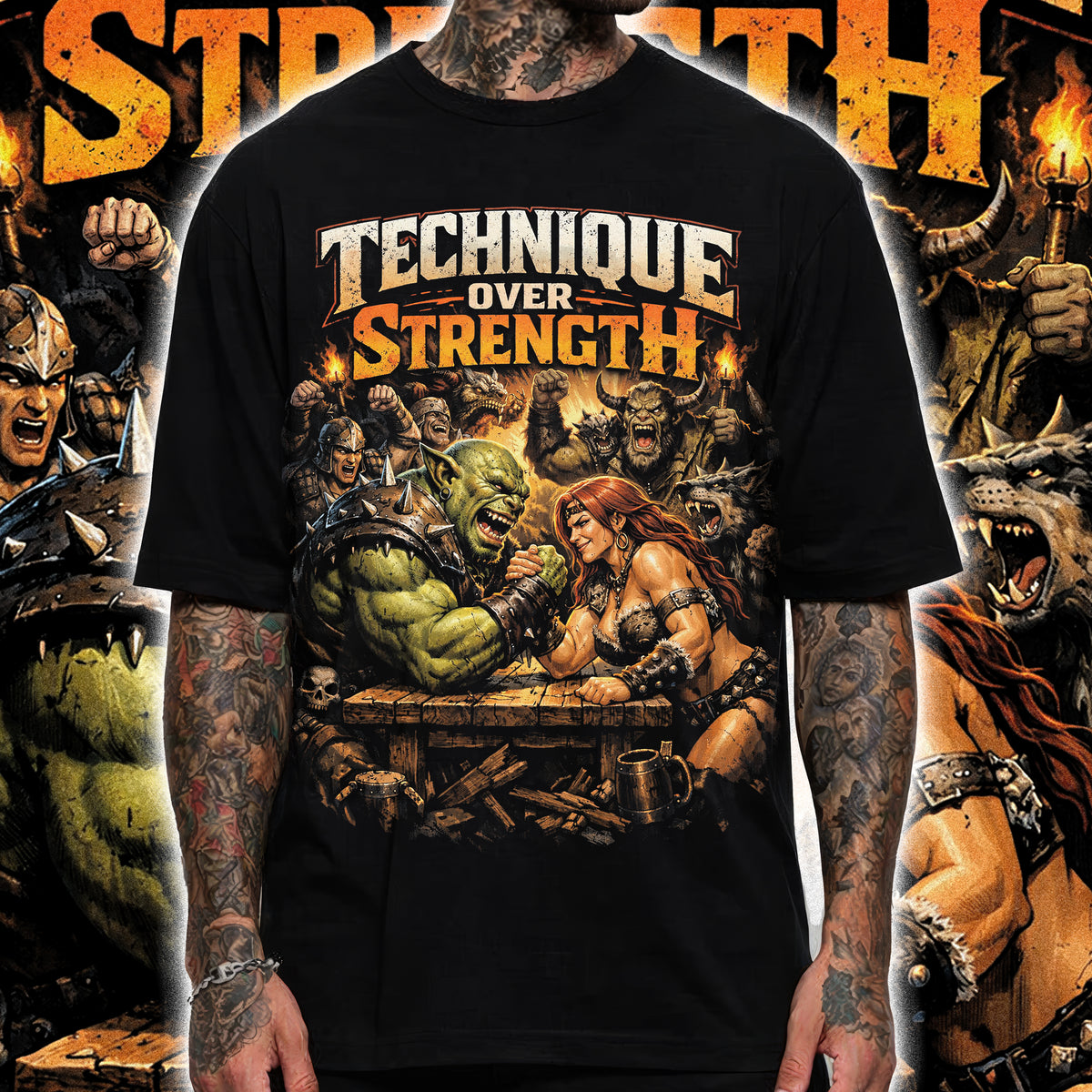 TECHNIQUE OVER STRENGTH
