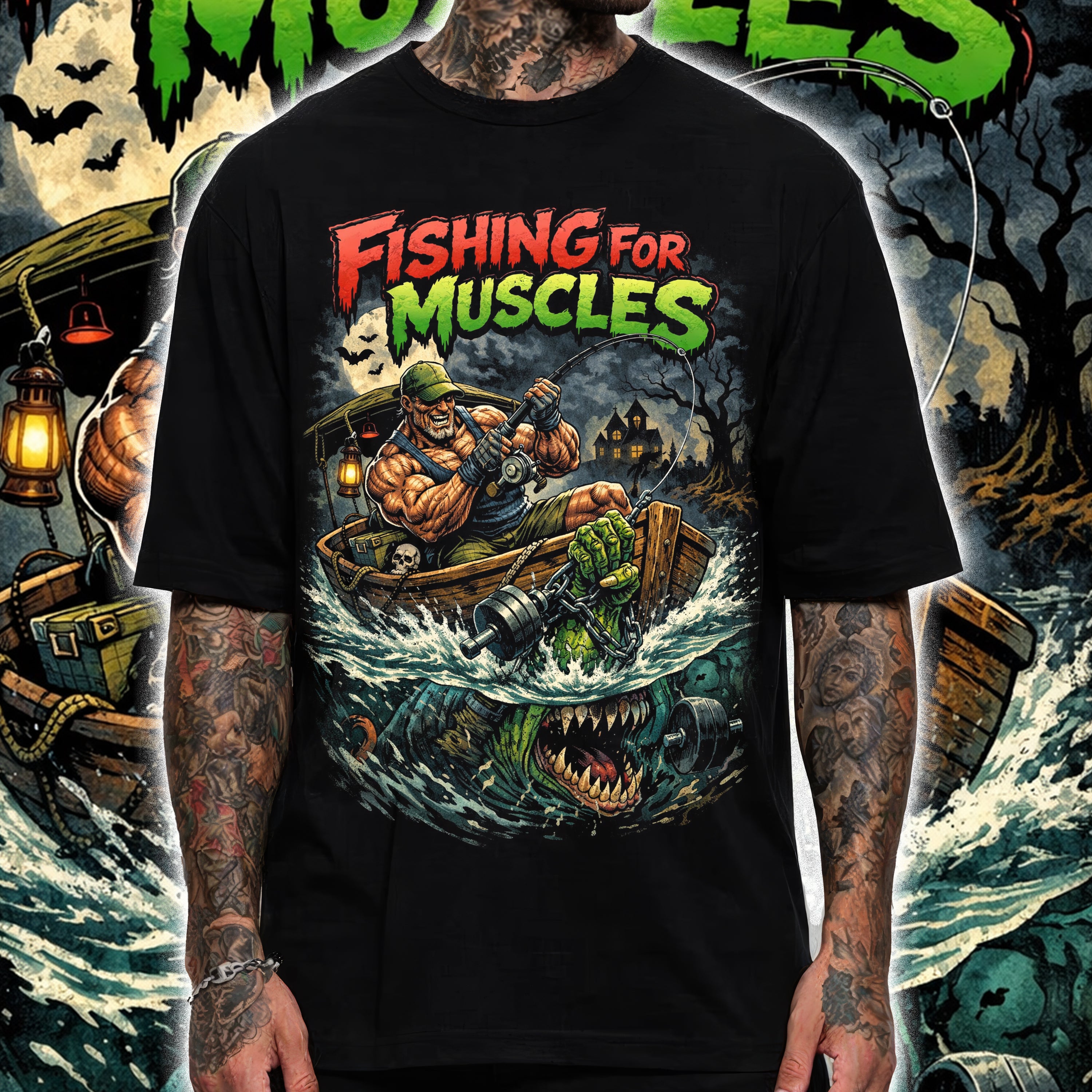 FISHING FOR MUSCLES