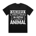 Merry Christmas Ya Filthy Animal T-Shirt