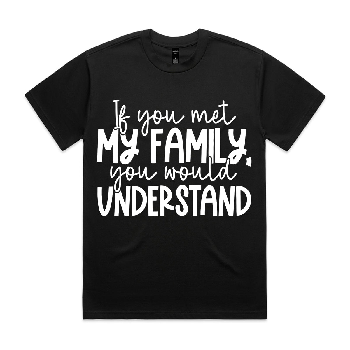If You Met My Family, You Would Understand
