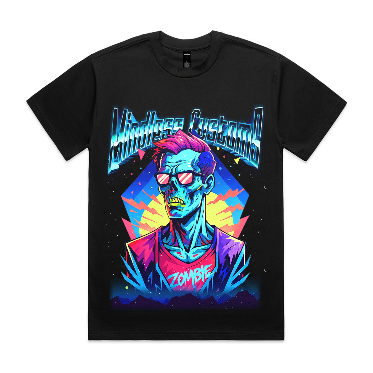 Neon Zombie 80s