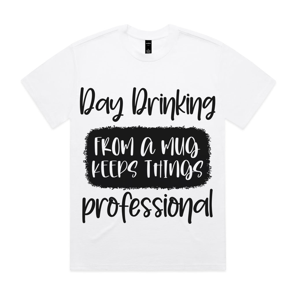 Day Drinking From a Mug Keeps Things Professional