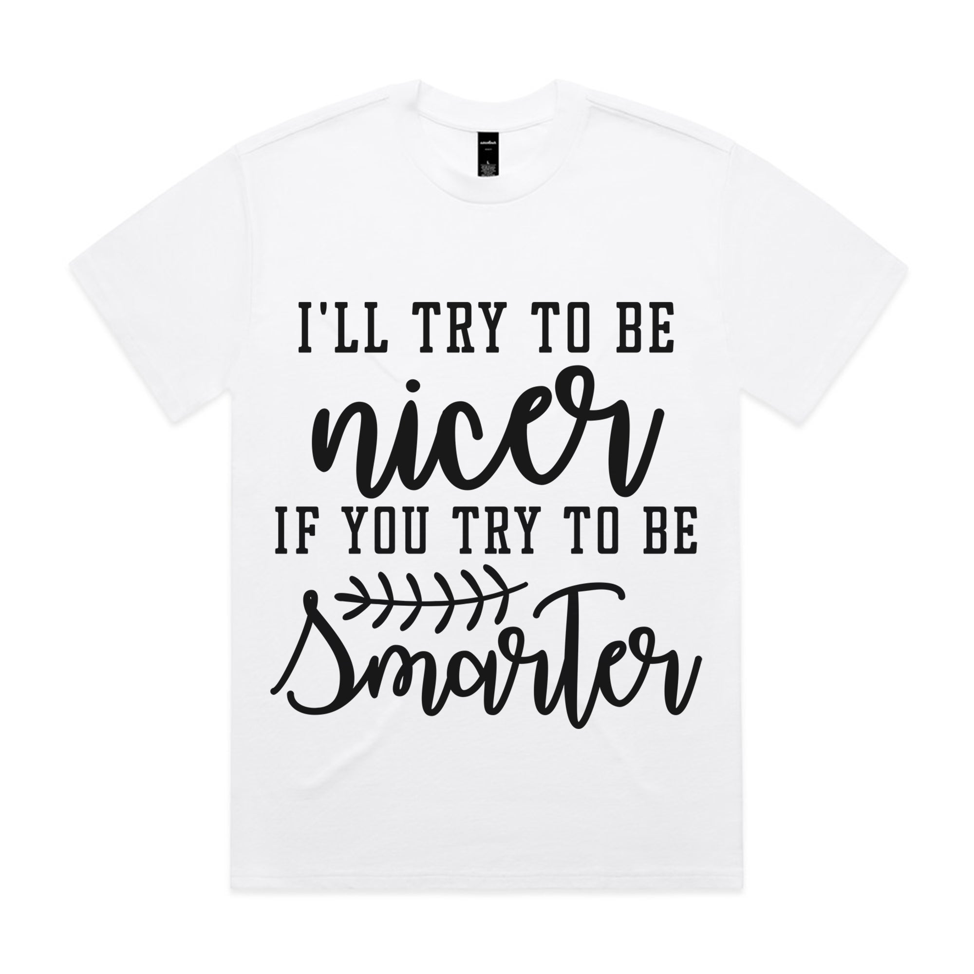 I’ll Try to Be Nicer If You Try to Be Smarter