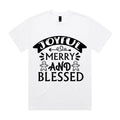 Joyful, Merry, and Blessed T-Shirt
