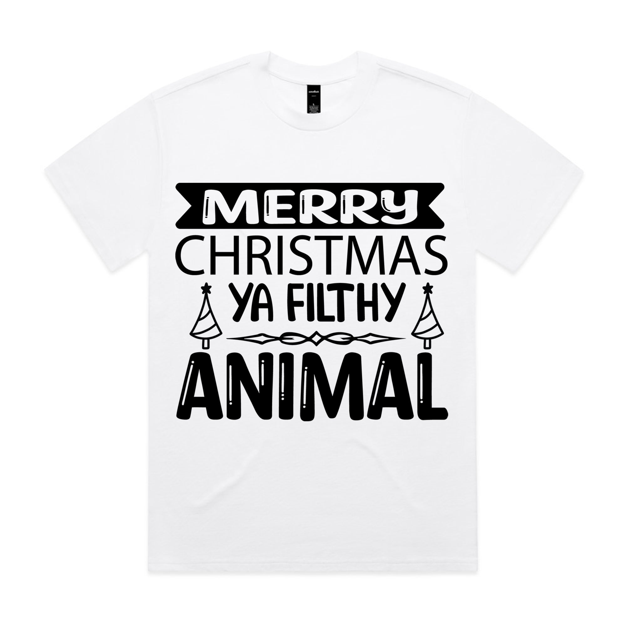Merry Christmas Ya Filthy Animal T-Shirt