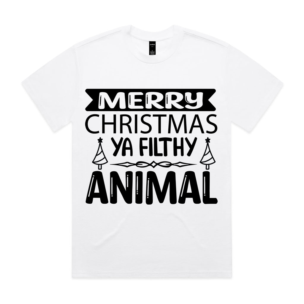 Merry Christmas Ya Filthy Animal T-Shirt