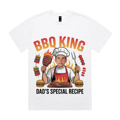 BBQ King Dad’s Special Ricipe Custom T-Shirt