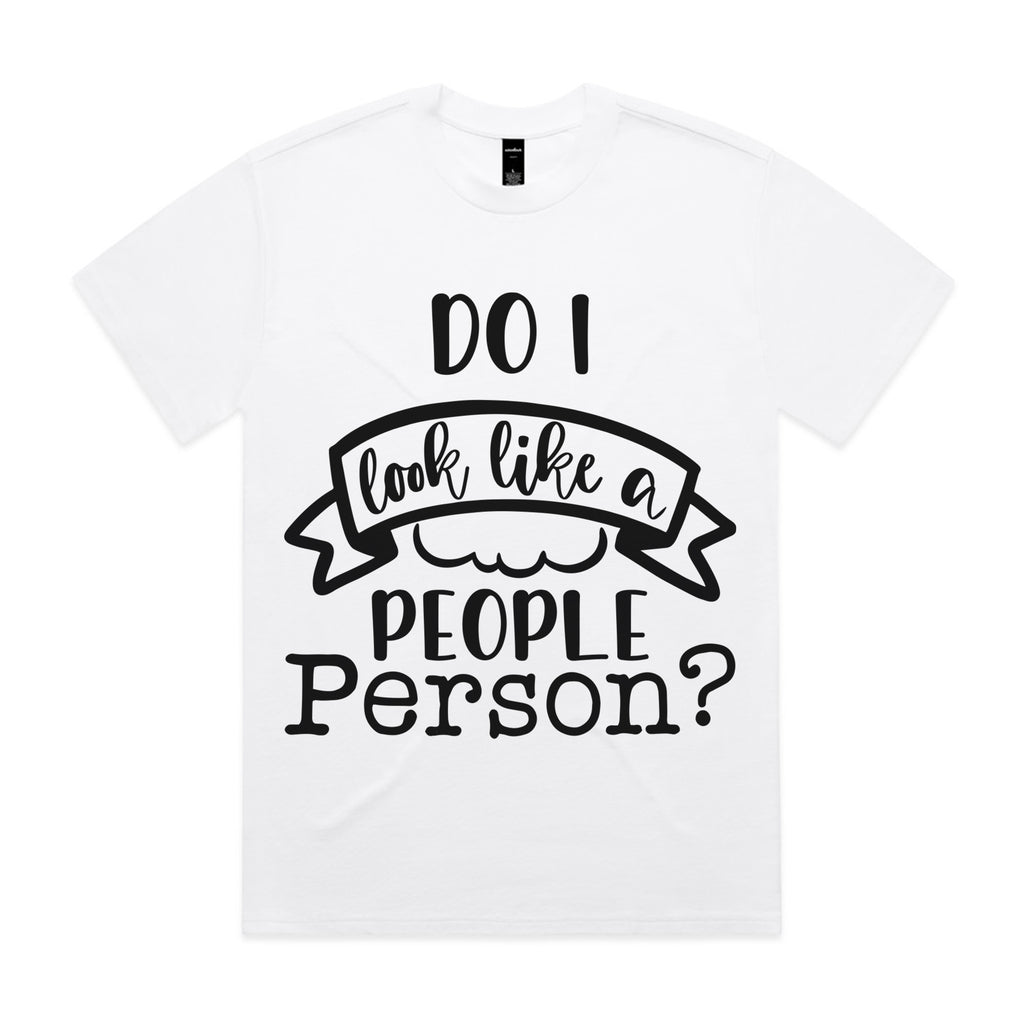 Do I Look Like a People Person?